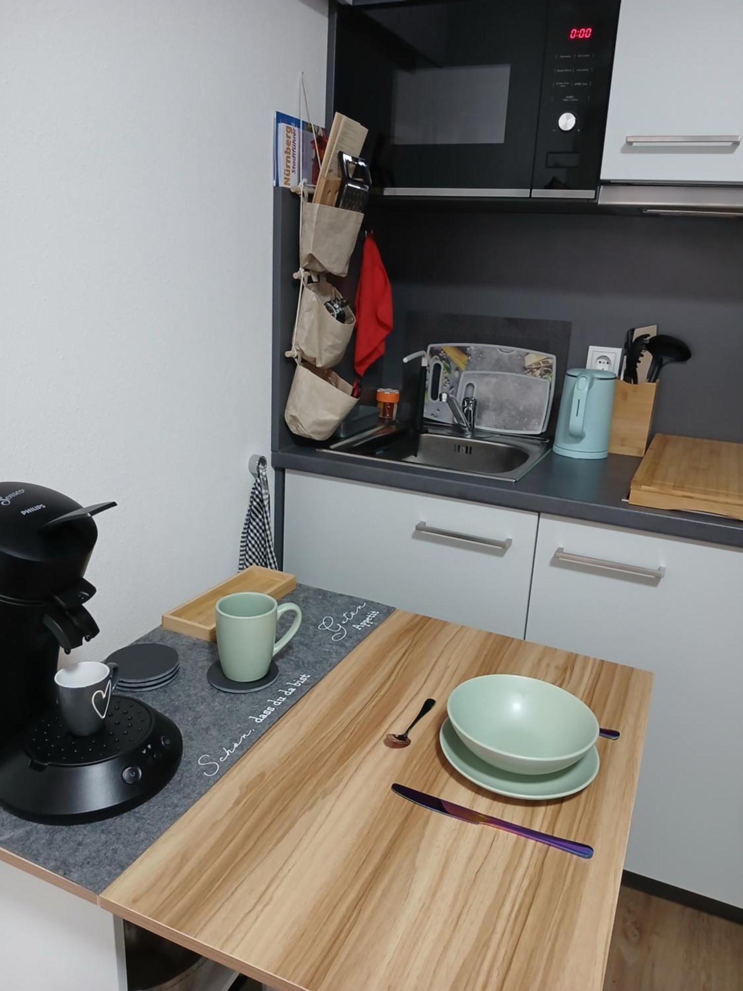 Apartment Modernesminizimmer-stadtnah-selfcheckin-parkplatz Nuremberg